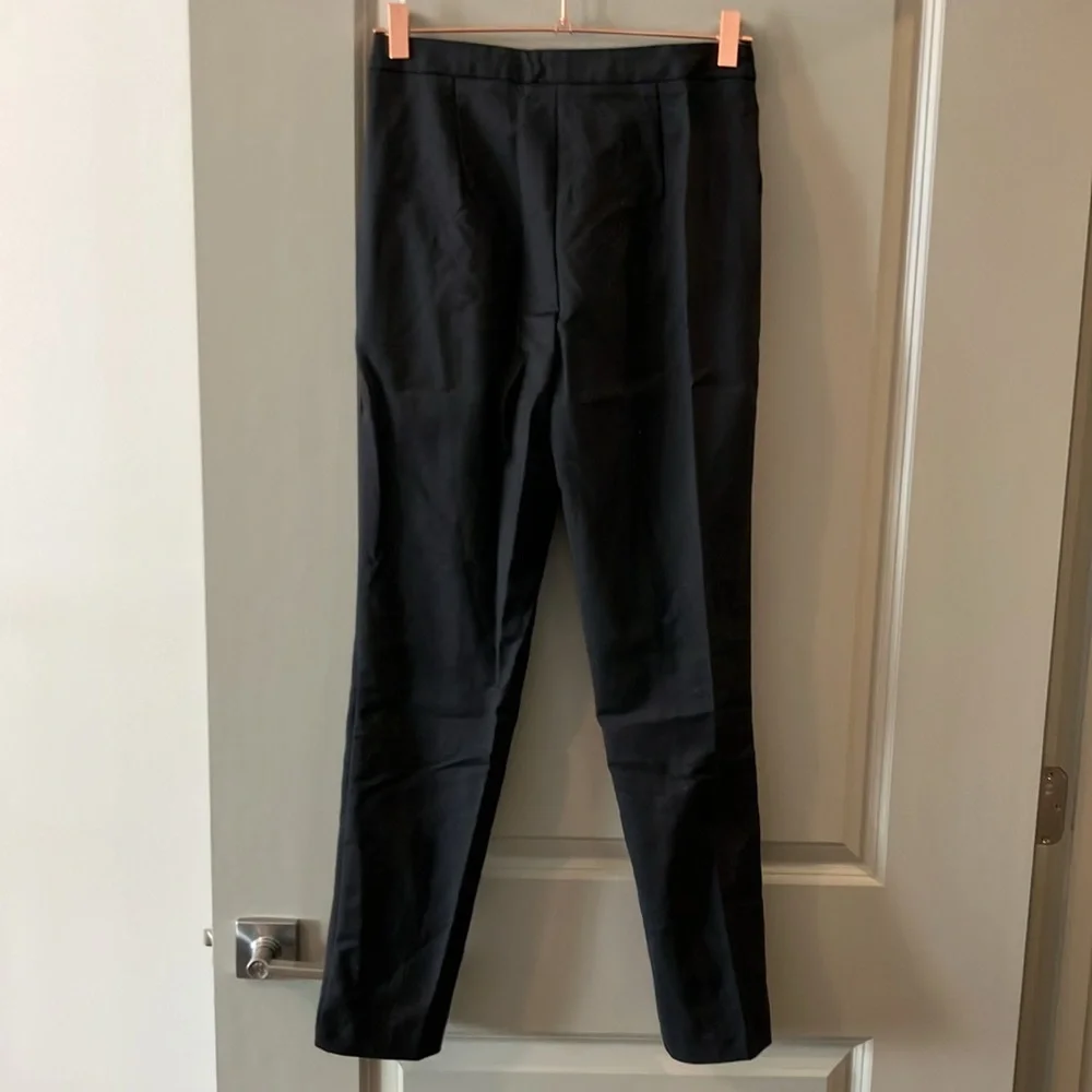 NWT Karen Millen Essential Techno Woven Trouser Black size 4 - Picture 6 of 8